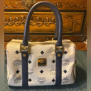 Authentic MCM mini speedy crossbody bag